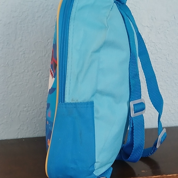 Baby Shark Children's Small Blue Backpack Pink Fong Nickelodeon 11' Inches - Picture 2 of 7
